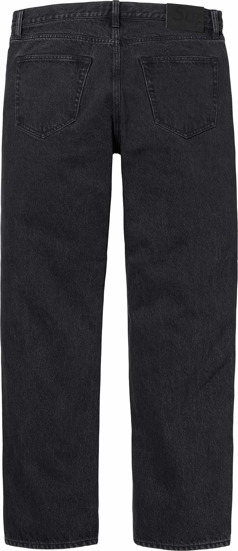 Stone Washed Black Slim Jean view 3